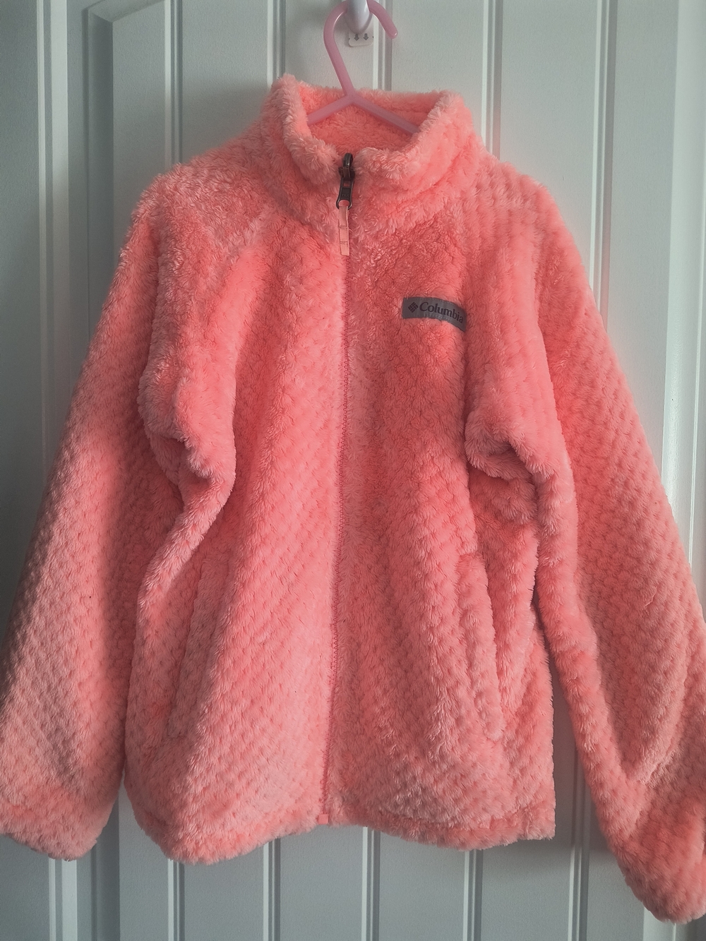 Columbia Kids' Coral Pink Fleece Jacket